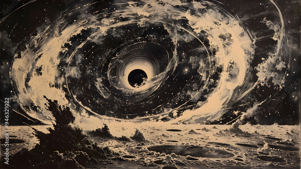 Abstract Cosmic Landscape. Abstract Cosmic Landscape.