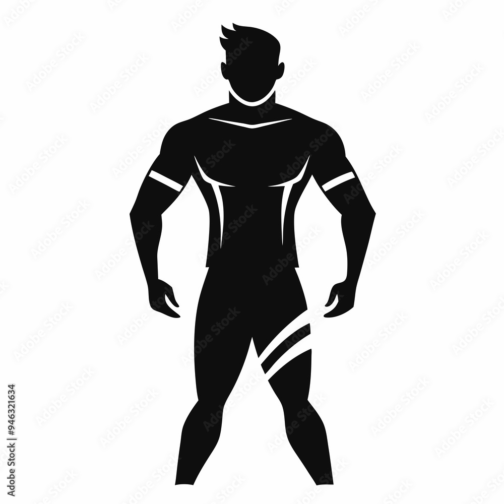 Athletics Black silhouette Athletics Black silhouette