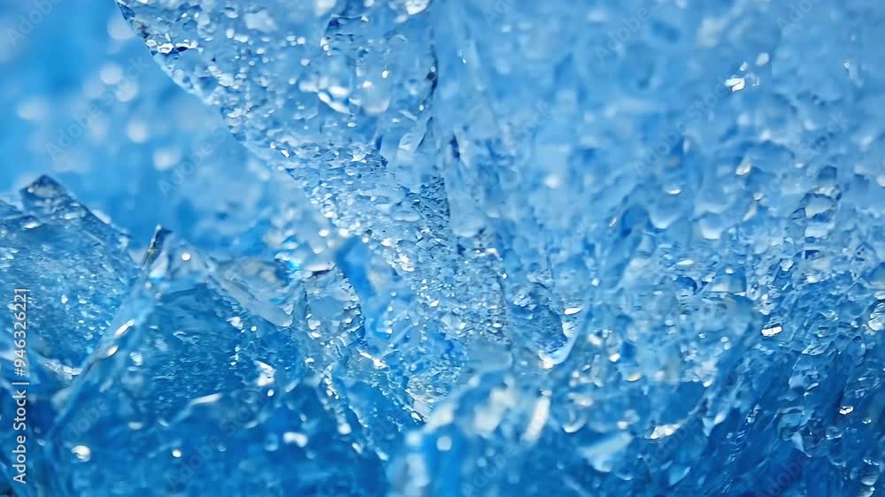 Ice blue texture background. The textured cold frosty surface of ice block Ice blue texture background. The textured cold frosty surface of ice block