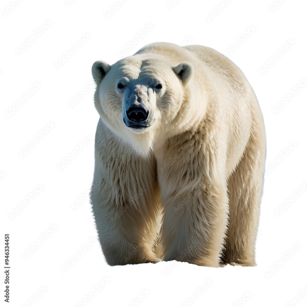 polar bear on with PNG image transparent background polar bear on with PNG image transparent background