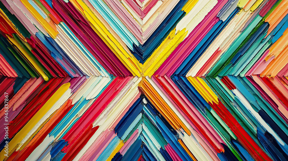 Abstract colorful background with X Abstract colorful background with X