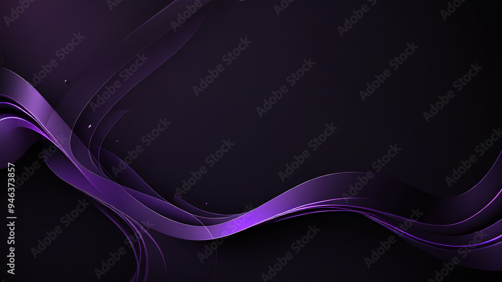 Fototapeta premium Purple Abstract minimalist background design, 3d render