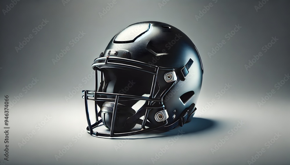 Sleek Football Helmet: High-Quality Image of a Glossy Football Helmet with Intricate Details Sleek Football Helmet: High-Quality Image of a Glossy Football Helmet with Intricate Details