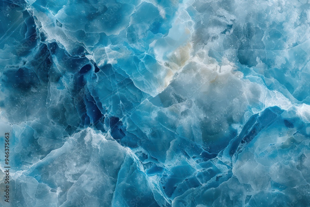 Abstract Blue Marble Texture Abstract Blue Marble Texture