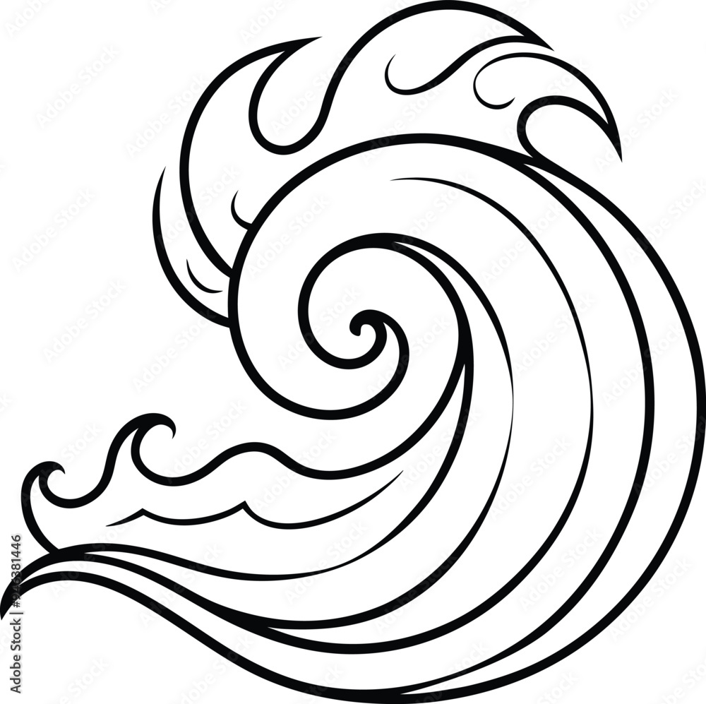 Bright and playful wave designs swirl on each page for hours of coloring fun
Bright and playful wave designs swirl on each page for hours of coloring fun