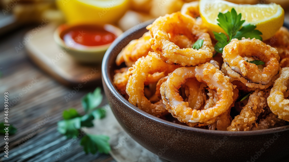 fried shrimp in a bowl