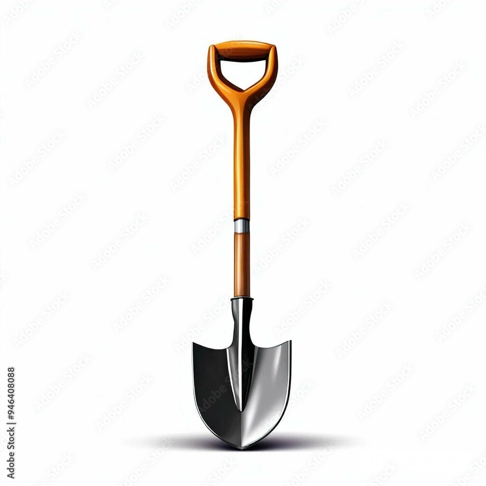 shovel isolated on white