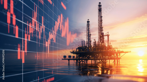 Market analysis document featuring financial data on fuel commodities and energy resource allocation,