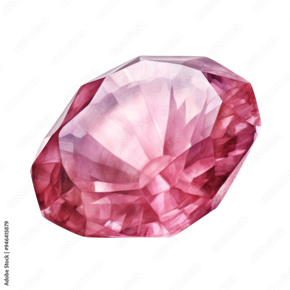 pink diamond watercolor isolated on transparent background cutout pink diamond watercolor isolated on transparent background cutout