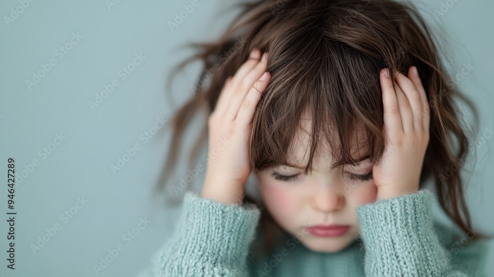 A child appears sad, covering their face with their hands in an indoor environment with soft lighting, reflecting feelings of disappointment or sadness, highlighting the tender nature of youth. A child appears sad, covering their face with their hands in an indoor environment with soft lighting, reflecting feelings of disappointment or sadness, highlighting the tender nature of youth.