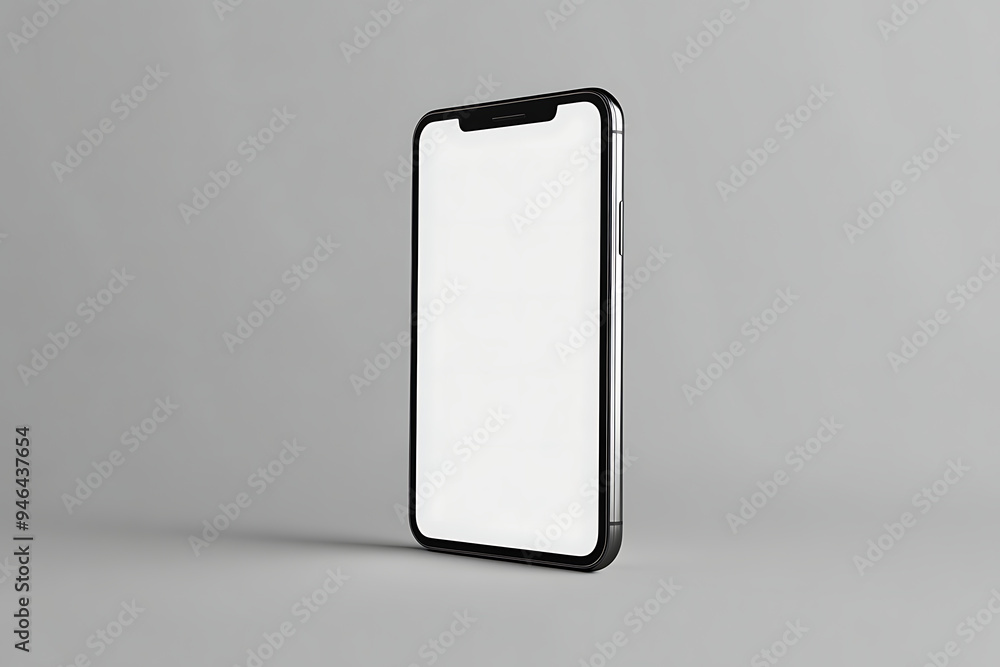 3d rendering phone screen mockup blank 3d rendering phone screen mockup blank