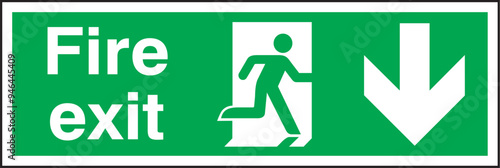 Emergency escape signs escape...