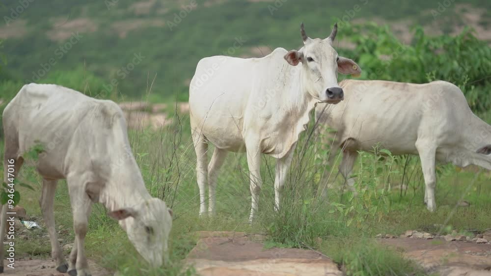 Peaceful Herd White Cows Grazing in a Green Field
Serene Scene White Cattle Enjoying Nature, Calm and Tranquil Cows Relaxing in a Lush Meadow Stock Video. Peaceful Herd White Cows Grazing in a Green Field
Serene Scene White Cattle Enjoying Nature, Calm and Tranquil Cows Relaxing in a Lush Meadow Stock Video.