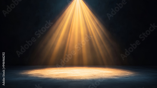 Dramatic Spotlight Background for Your Next Presentation