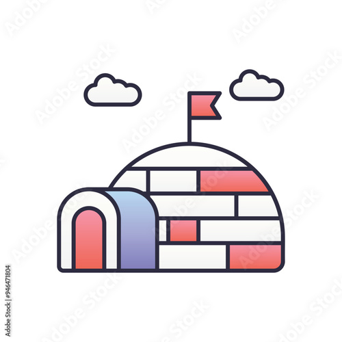Igloo  vector icon