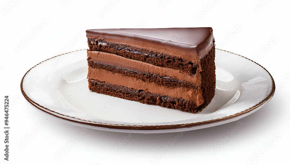 Decadent chocolate cake slice featuring a glossy glaze and crumbly topping, ideal for any occasion. Decadent chocolate cake slice featuring a glossy glaze and crumbly topping, ideal for any occasion.