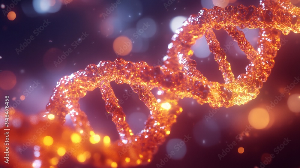3D render of the triple-helix structure in collagen, key to maintaining youthful, elastic skin 3D render of the triple-helix structure in collagen, key to maintaining youthful, elastic skin