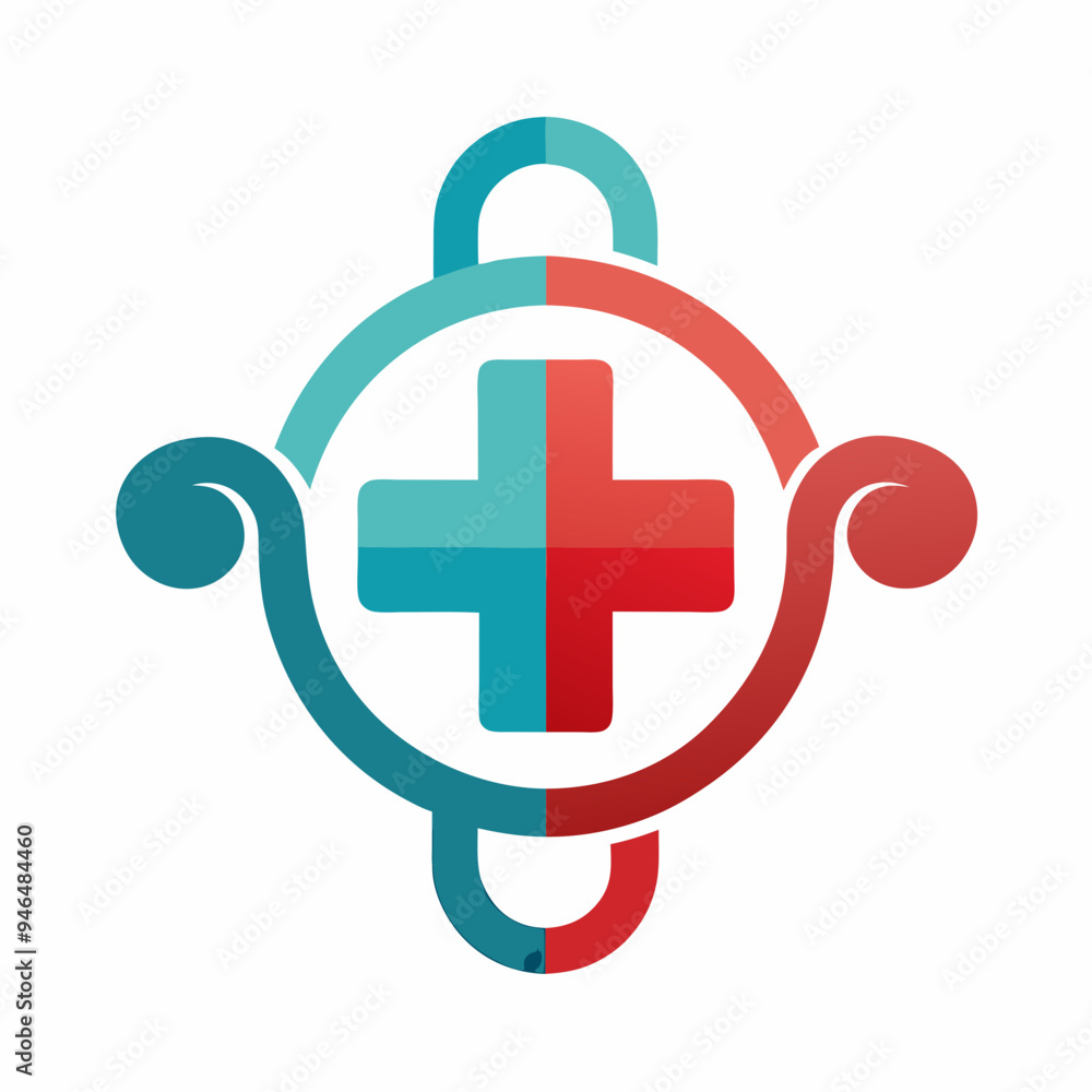 Minimalist Medical Logo Vector Art Minimalist Medical Logo Vector Art