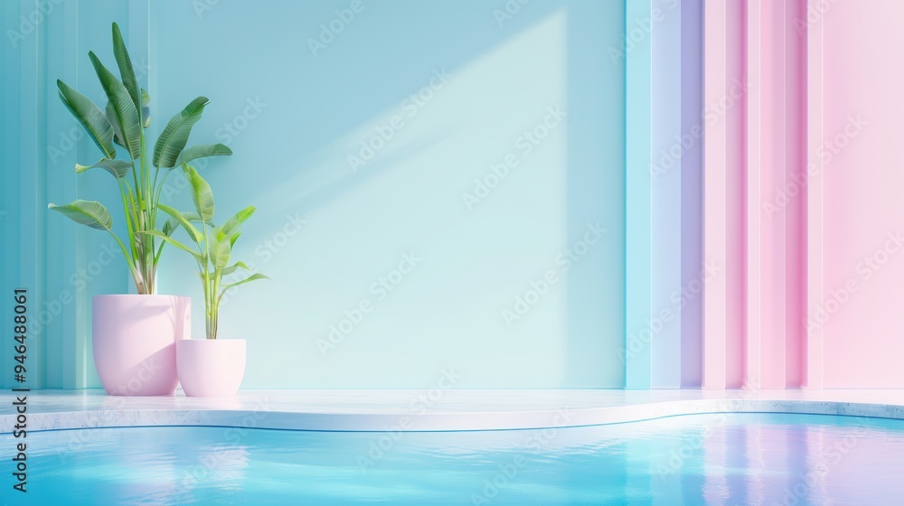 A peaceful spa setting with a rainbow of colors, designed in a minimalist style with clean lines and uncluttered space. Ideal for projects that require a calm and soothing atmosphere. A peaceful spa setting with a rainbow of colors, designed in a minimalist style with clean lines and uncluttered space. Ideal for projects that require a calm and soothing atmosphere.