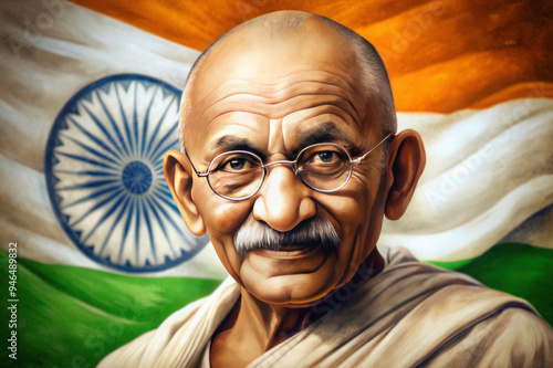 Iconic Leader Mahatma Gandhi: Celebrating India's Independence Day