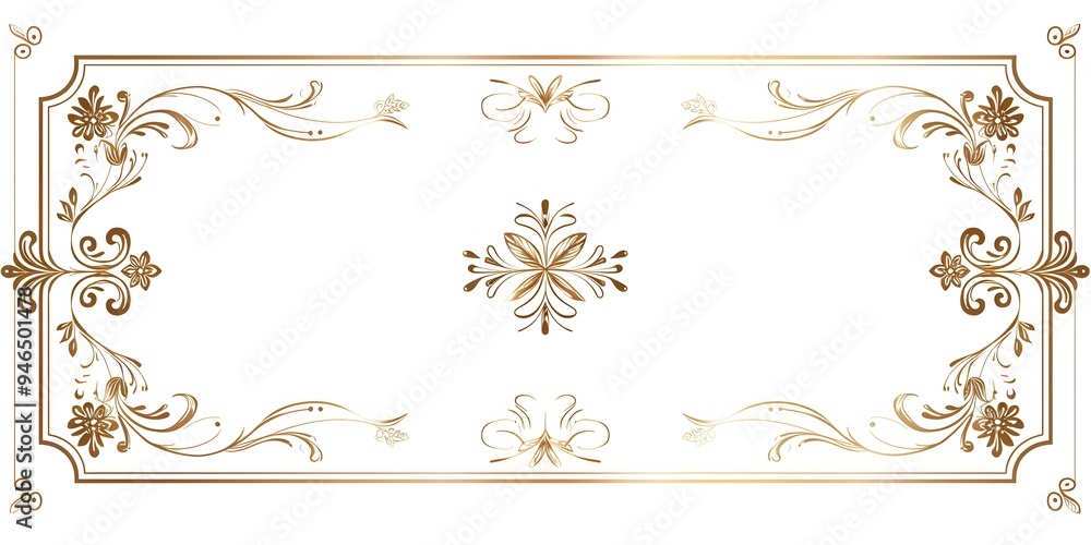 Classic Monogram Line Frame with Space for Initials Perfect for Personalized Stationery Designs Classic Monogram Line Frame with Space for Initials Perfect for Personalized Stationery Designs
