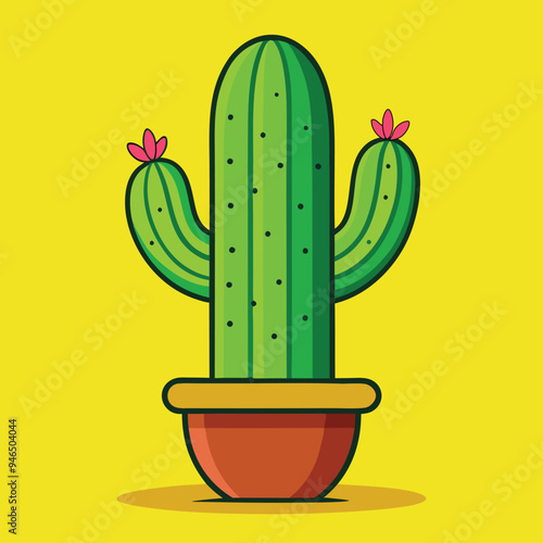 cactus in a pot