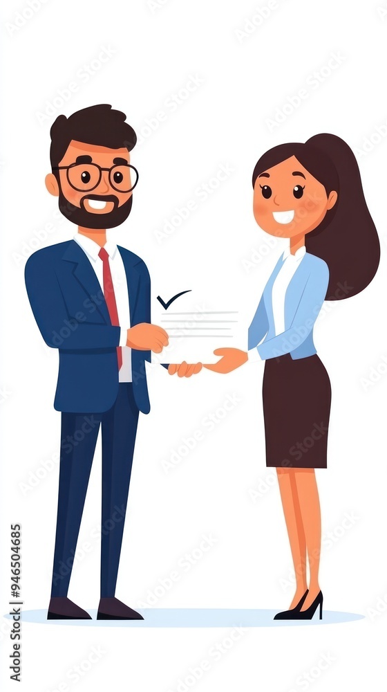 A grant approval certificate being awarded to a business owner in a formal setting A grant approval certificate being awarded to a business owner in a formal setting