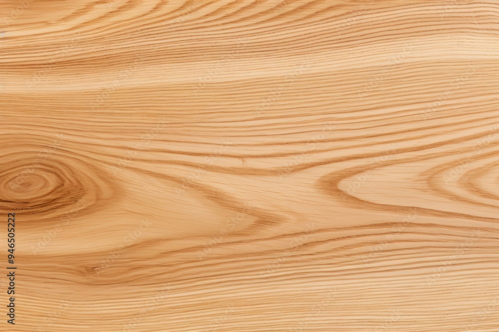 Macro shot of light oak wood surface with smooth grain and subtle texture details Macro shot of light oak wood surface with smooth grain and subtle texture details