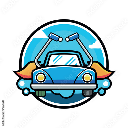 car wash logo