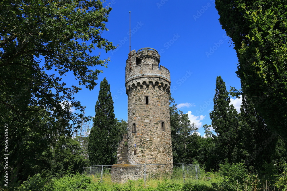 Bismarckturm bei der Stadt Wetzlar in Hessen Bismarckturm bei der Stadt Wetzlar in Hessen