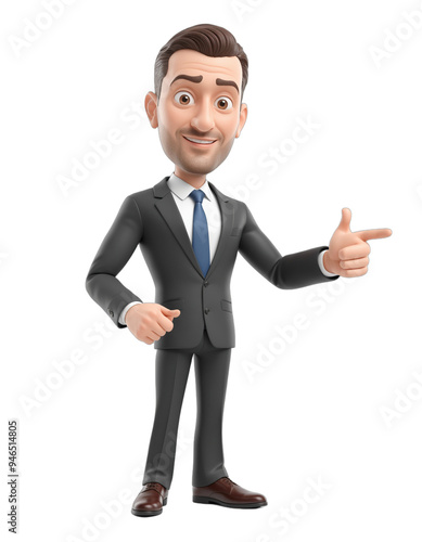 businessman pointing at you