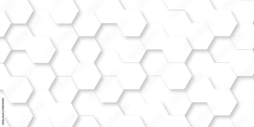 Vector abstract hexagonal futuristic geometric backdrop White background and embossed hexagon , honeycomb white hexagon concept design abstract technology background vector background, or wallpaper. Vector abstract hexagonal futuristic geometric backdrop White background and embossed hexagon , honeycomb white hexagon concept design abstract technology background vector background, or wallpaper.