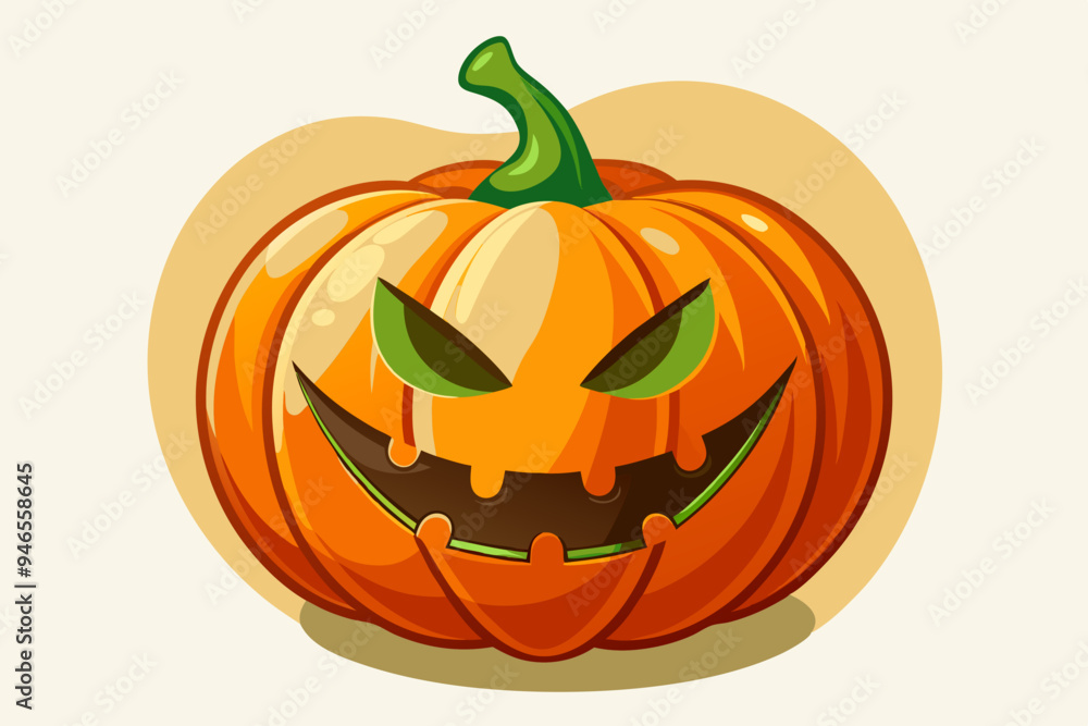 Halloween pumpkin, watercolor clipart illustration with isolated background.
Halloween pumpkin, watercolor clipart illustration with isolated background.