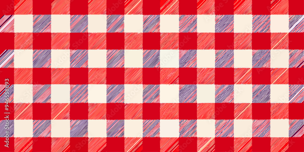Gingham plaid seamless pattern Gingham plaid seamless pattern