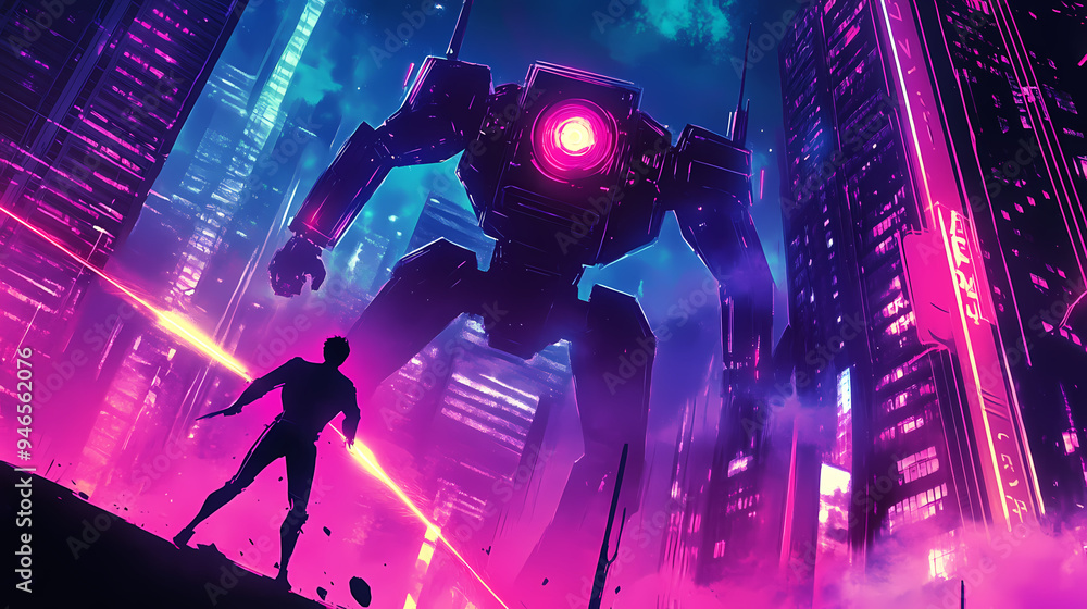Epic Showdown: Human vs Machine Robot in a War for Survival Epic Showdown: Human vs Machine Robot in a War for Survival