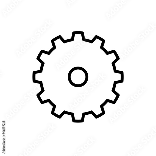 Gear icon set