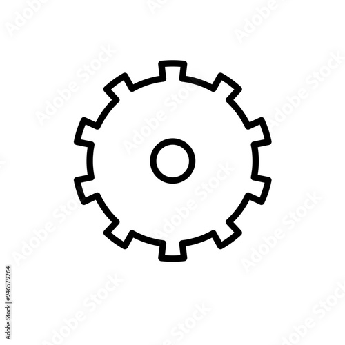 Gear icon set