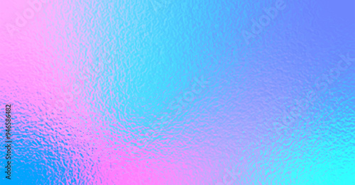 Holograph foil paper background. Iridescent texture effect. Rainbow gradient pattern. Hologram pastel gloss vector bg. Foil metal effect.