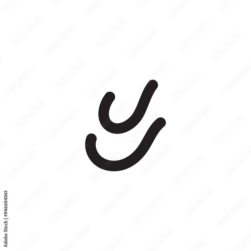double curve doodle line for decoration double curve doodle line for decoration
