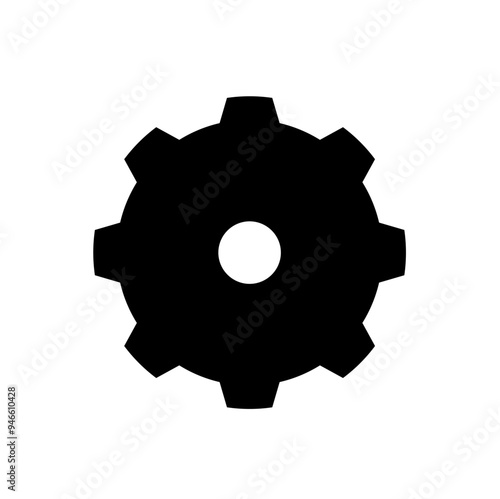Icon Signs and symbols of gear settings