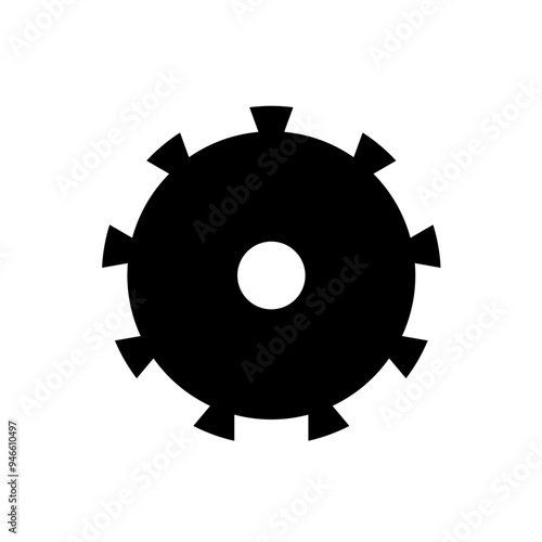 Icon Signs and symbols of gear settings