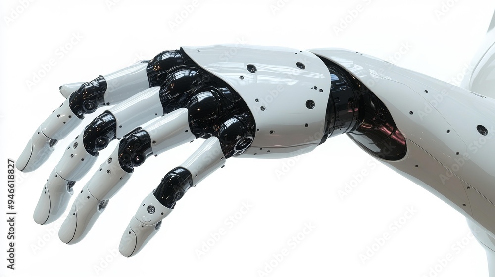 Futuristic Robotic Hand Generative AI Futuristic Robotic Hand Generative AI