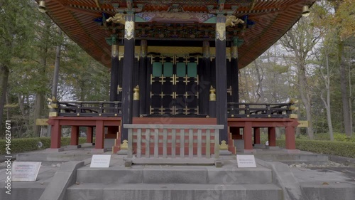 This temple was constructed by Princess Chiyo, wife of the Owari Lord, Mitsutomo Tokugawa, to hold a service for her mother Ofuri-no-kata (wife of the third shogun, Iemitsu Tokugawa). photo