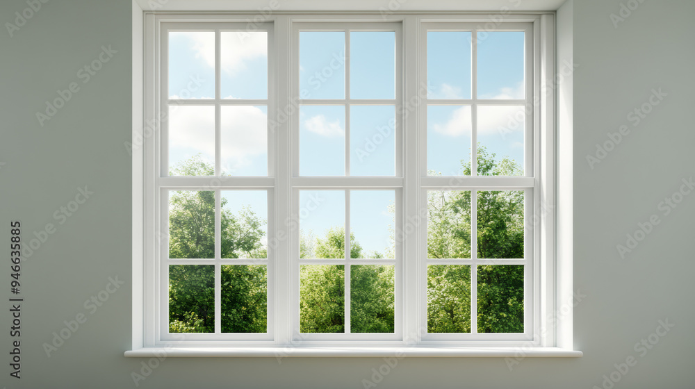 Completed PVC window installation with perfectly sealed edges and a clean finish sunlight streaming through glass ideal home improvement result modern and efficient design Completed PVC window installation with perfectly sealed edges and a clean finish sunlight streaming through glass ideal home improvement result modern and efficient design