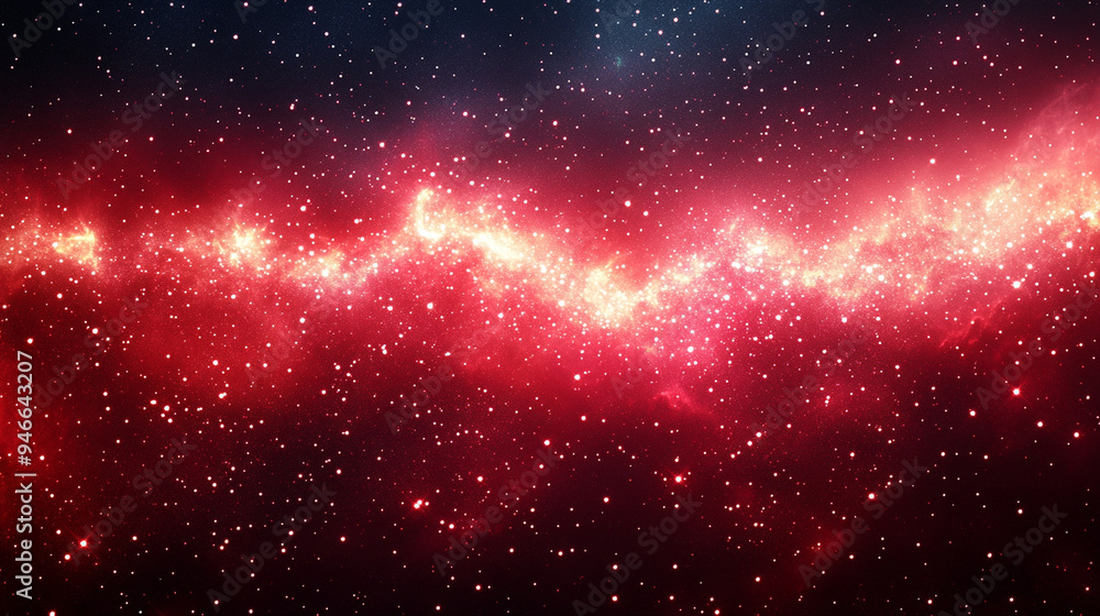 dark red starfield constellation in outer space dark red starfield constellation in outer space