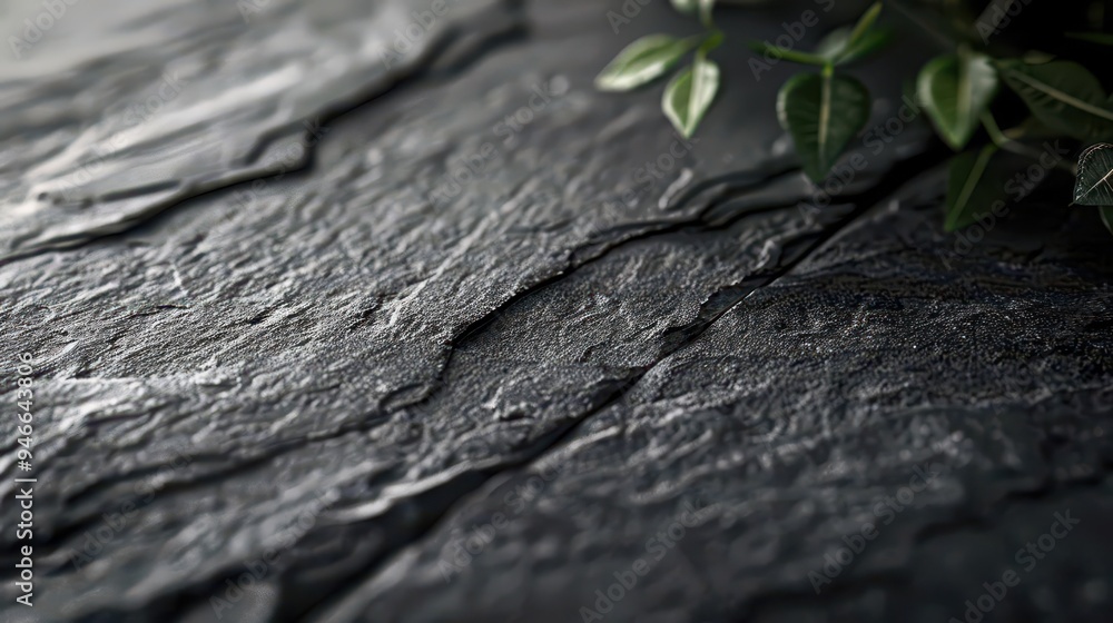 moody slate texture deep charcoal surface with subtle variations and fine striations dramatic sidelighting accentuates rugged texture creating an atmosphere of understated elegance moody slate texture deep charcoal surface with subtle variations and fine striations dramatic sidelighting accentuates rugged texture creating an atmosphere of understated elegance