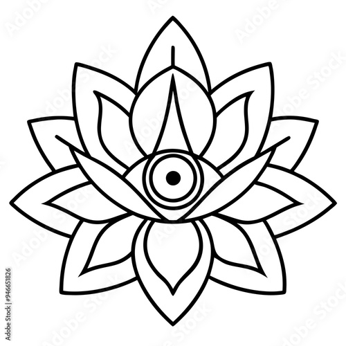 mandala design vector illustration