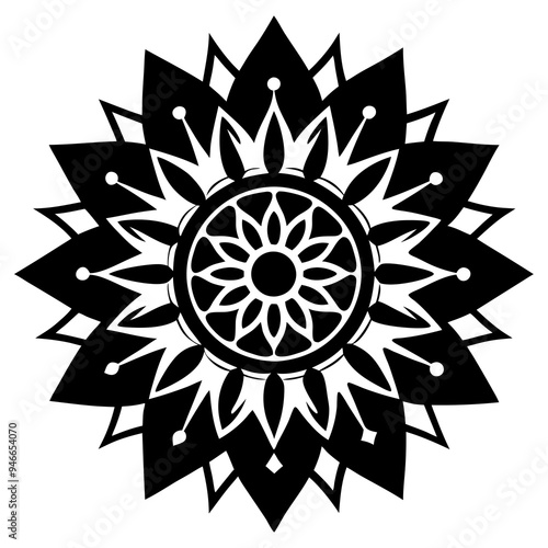 mandala design vector illustration