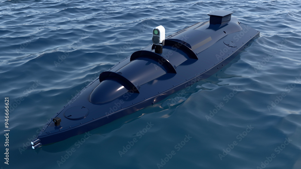 Foto Unmanned Surface Vessel USV