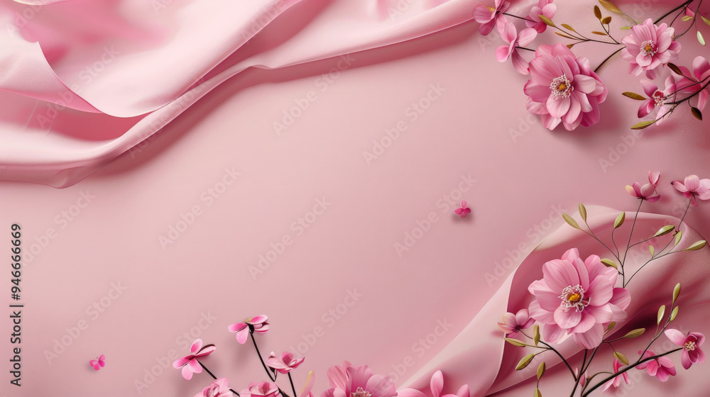 World Breast Cancer Awareness Month: Pink Floral Design
World Breast Cancer Awareness Month: Pink Floral Design